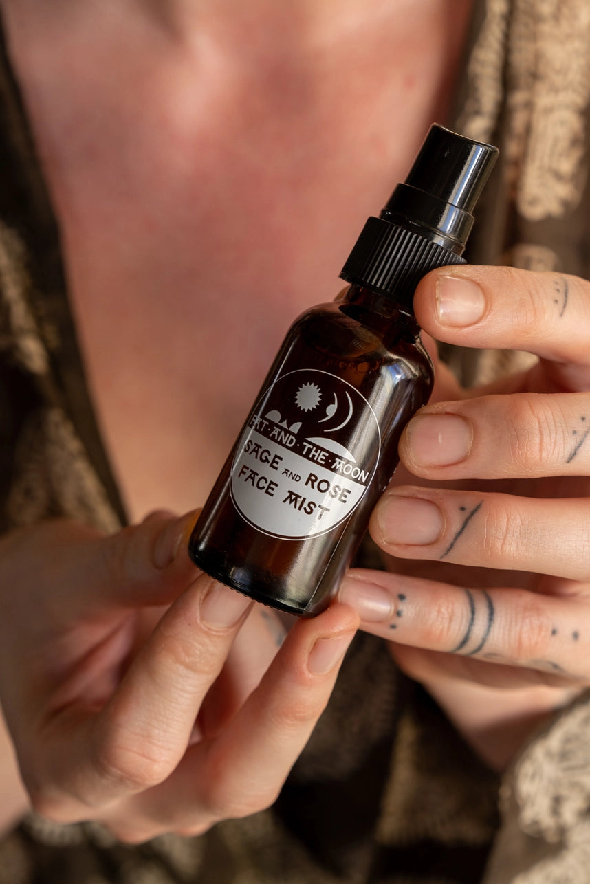 Fat and the Moon | Sage and Rose Face Mist