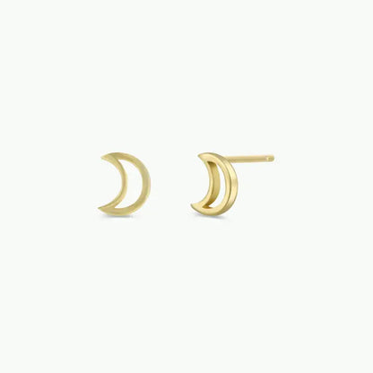 moon earrings