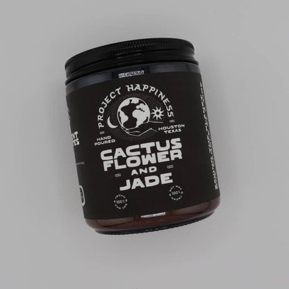 Black container with 'Project Happiness' branding on a gray background