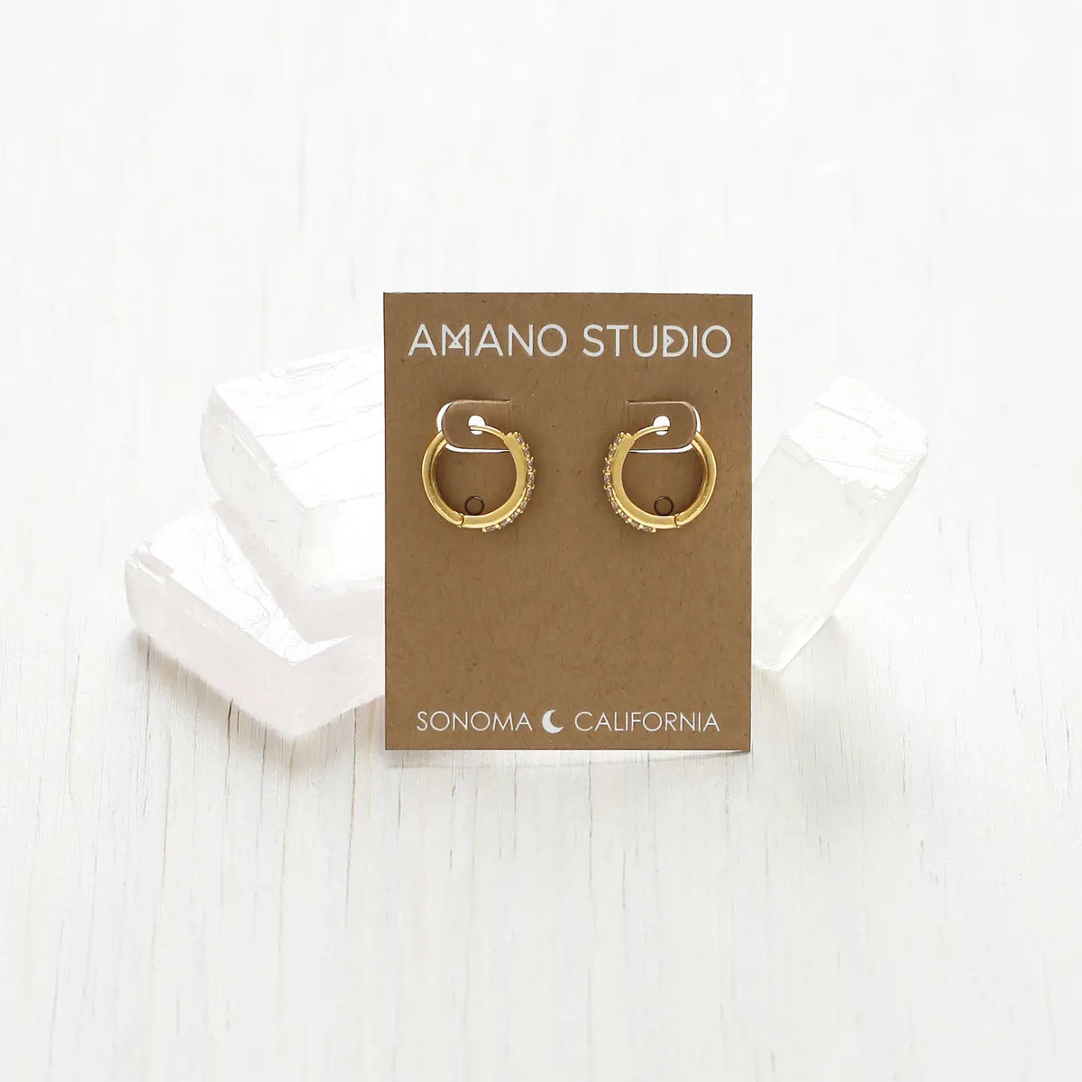 Amano Studio | Crystal Hoop Earring